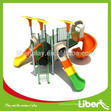 2015 Newest Design High Quality Children Amusement Park Outdoor Plastic Slides